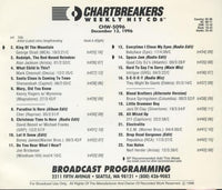 Chartbreakers Weekly Hit: December 13, 1996 CHW-5096 Promo