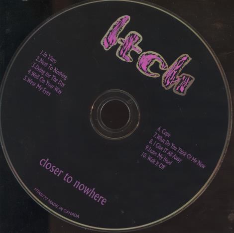 Itch: Closer To Nowhere w/ Back Artwork