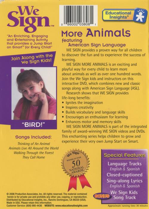 We Sign: More Animals – NeverDieMedia