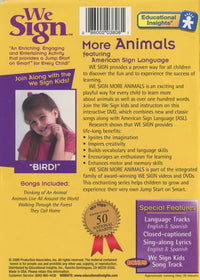 We Sign: More Animals