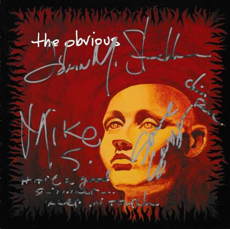 The Obvious: Detached Autographed w/ Hole-Punched Back Artwork