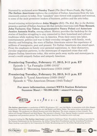 The Italian Americans: Series Screener 2-Disc Set