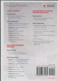 American Red Cross: First Aid / CPR / AED