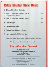The Murphy Method: Ralph Stanley Style Banjo