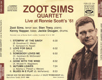 Zoot Sims Quartet: Live At Ronnie Scott's '61