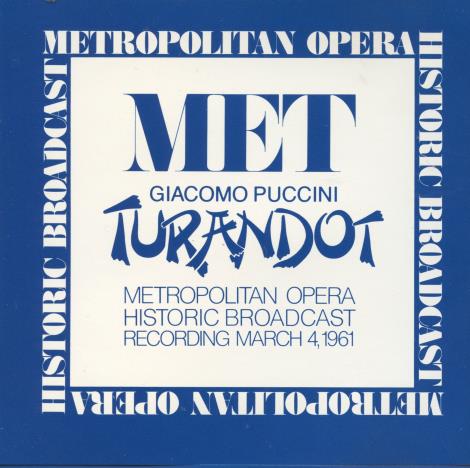 Giacomo Puccini: Turandot: March 4, 1961