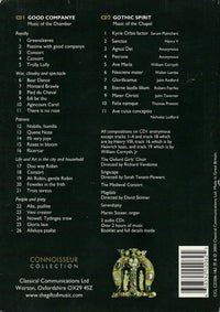 Gothic: Sacred And Secular Music From Gothic Britain 2-Disc Set w/ Booklet