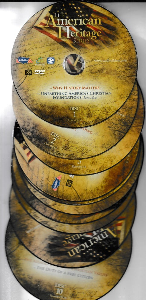The American Heritage Series 10-Disc Set w/ No Artwork