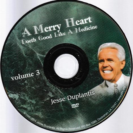 A Merry Heart: Doeth Good Like A Medicine By Jesse Duplantis Volume 3 w/ No Artwork