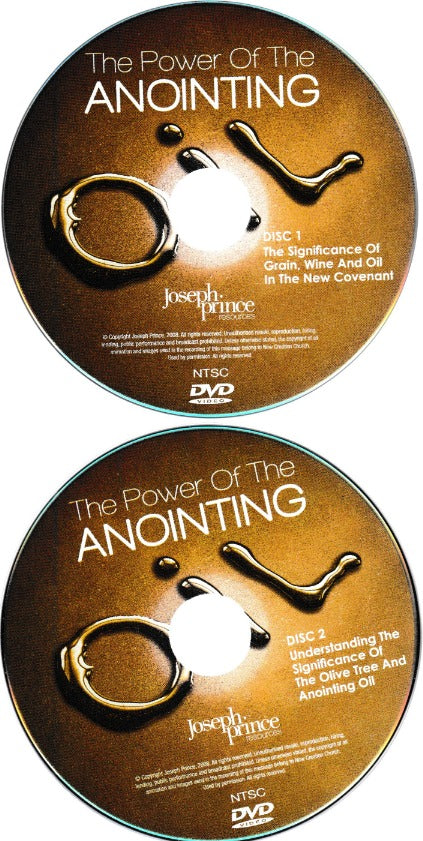 The Power Of Anointing By Joseph Prince 2-Disc Set w/ No Artwork