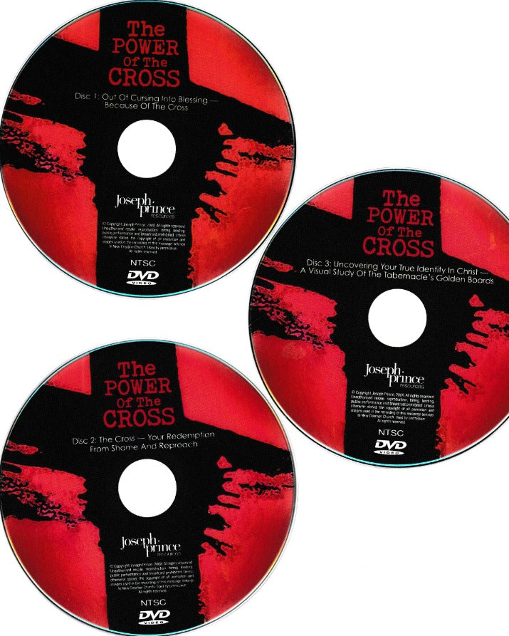 The Power Of The Cross By Joseph Prince 3-Disc Set w/ No Artwork