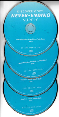 Discover God's Never-Ending Supply 4-Disc Set w/ No Artwork