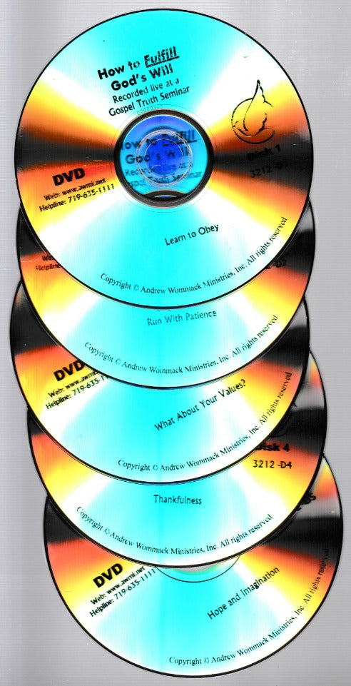How To Fulfill God's Will 5-Disc Set w/ No Artwork