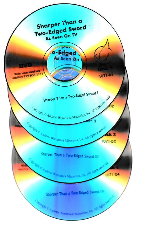 Sharper Than A Two-Edged Sword 4-Disc Set w/ No Artwork