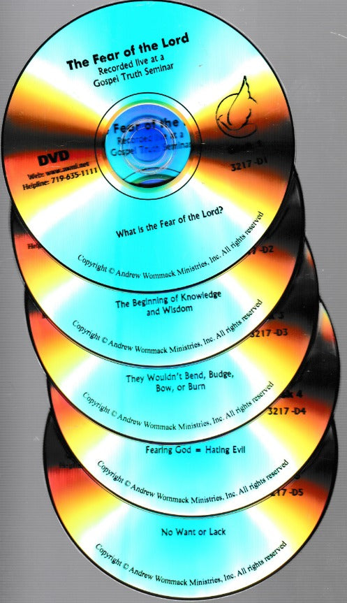 The Fear Of The Lord 5-Disc Set w/ No Artwork