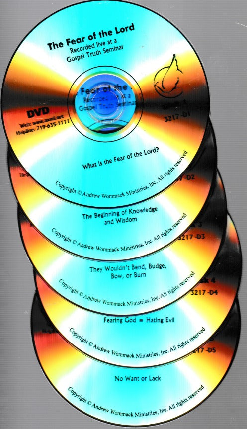 The Fear Of The Lord 5-Disc Set w/ No Artwork