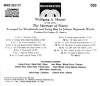Wolfgang A. Mozart: The Marriage Of Figaro: The Amadeus Ensemble: Julius Rudel