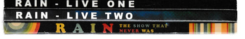 Rain: Live One & Two & The Show That Never Was 3-Disc Set