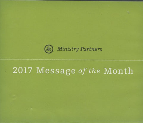 Ministry Partners: Message Of The Month 2017 12-Disc Set