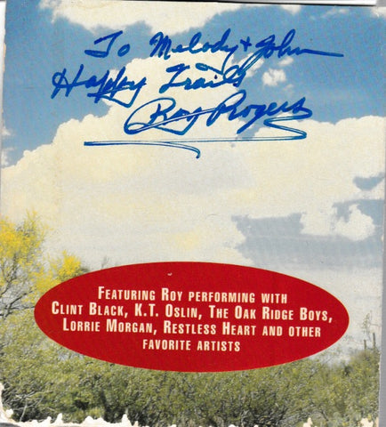 Roy Rogers: Tribute Autographed Digipak Only