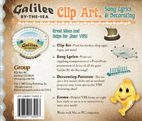 Group's Holy Land Adventure: Galilee By-the Sea Clip Art, Song Lyrics & Decorating