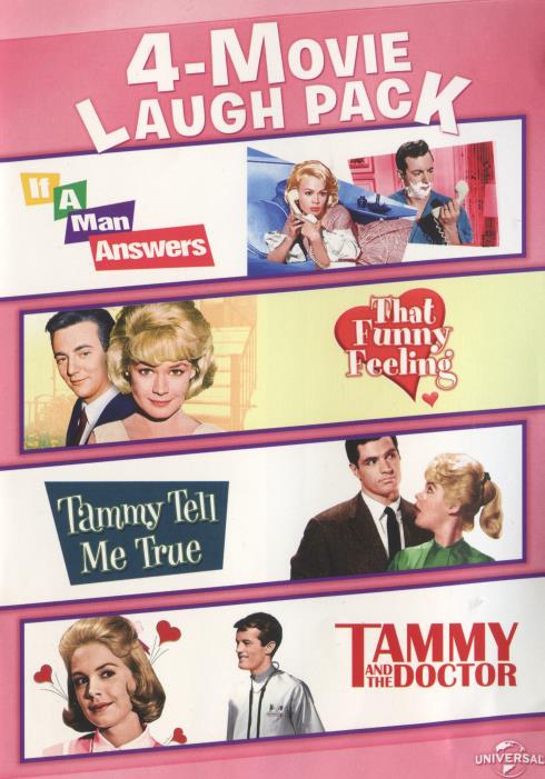 4-Movie Laugh Pack: If A Man Answers, That Funny Feeling, Tammy Tell Me True, Tammy And The Doctor 2-Disc Set