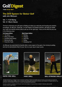 Golf Digest: The Drill System For Better Golf With Jim McLean 2-Disc Set