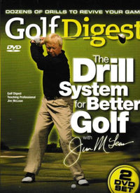 Golf Digest: The Drill System For Better Golf With Jim McLean 2-Disc Set