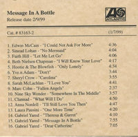 Message In A Bottle: Music From And Inspired By The Motion Picture Promo