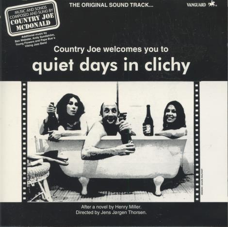 Country Joe McDonald: Quiet Days In Clichy: Soundtrack