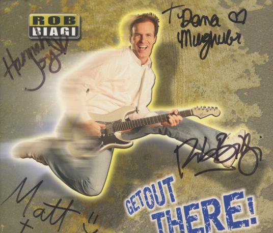 Rob Biagi: Get Out There! Signed - NeverDieMedia