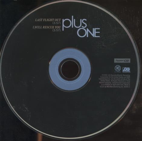 Plus One: Last Flight Out / I Will Rescue You w/ No Artwork