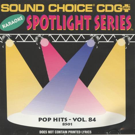 Sound Choice: Karaoke Star Series: Pop Hits Vol 84 #8501