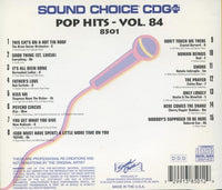 Sound Choice: Karaoke Star Series: Pop Hits Vol 84 #8501