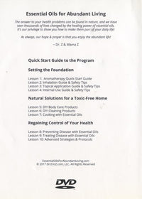 Essential Oils For Abundant Living: Complete 10 Video Lessons 3-Disc Set