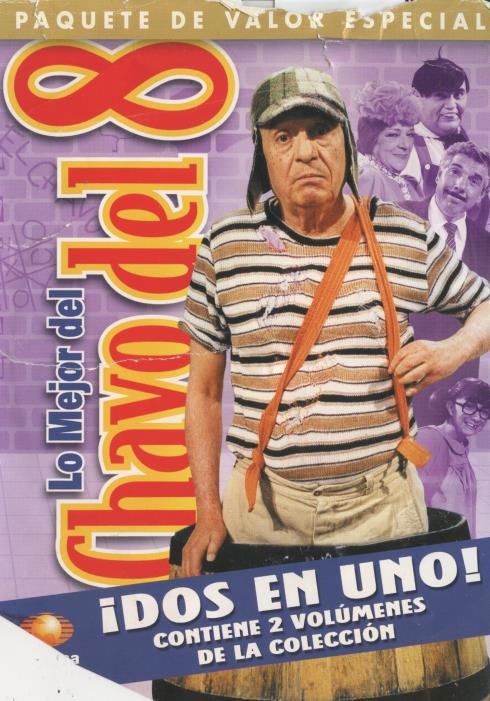Lo Mejor Del Chavo Del 8 Vol. 1 & 2 2-Disc Set w/ Damaged Artwork