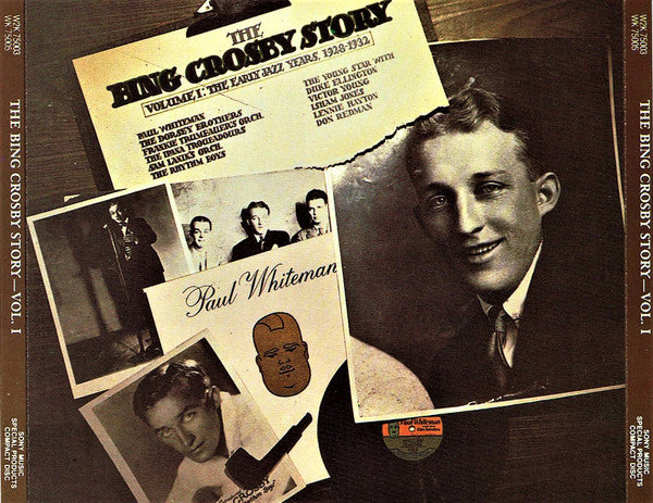 Bing Crosby: The Bing Crosby Story: The Early Jazz Years 1928-1932 Volume I 2-Disc Set
