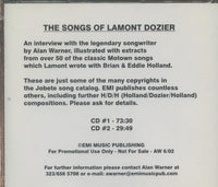 Lamont Dozier: The Songs Of Lamont Dozier: An Interview Sampler With Musical Extracts Promo