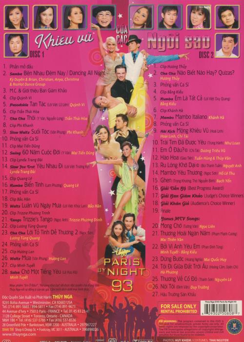 Paris By Night 93: Celebrity Dancing 2-Disc Set – NeverDieMedia