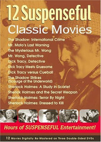 12 Suspenseful Classic Movies 3-Disc Set