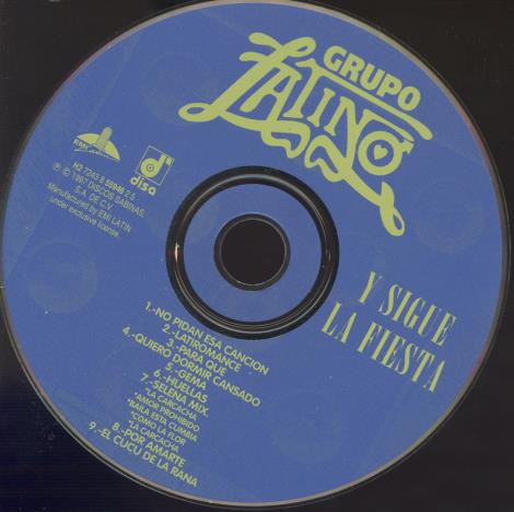 Grupo Latino: Y Sigue La Fiesta w/ No Artwork
