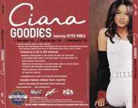 Ciara Featuring Petey Pablo: Goodies 3-Track Promo