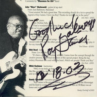 Roy Gaines: The First TB Album Signed