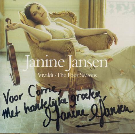 Janine Jansen: Vivaldi: The Four Seasons Signed