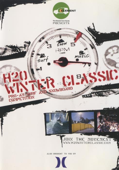 H2O Winter Classic: Pro-Am Surf And Snowboard Competition