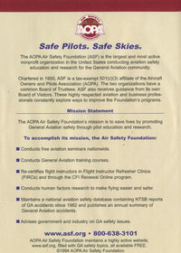 Air Safety Foundation: Pinch-Hitter Course