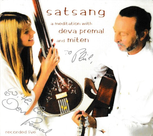 Satsang: A Meditation In Song And Silence With Deva Premal & Miten Autographed