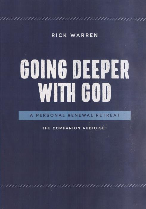Going Deeper With God: A Personal Renewal Retreat 4-Disc Set