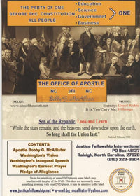 George Washington's Day Of Hope: The Birthing Of A New Nation 2-Disc Set