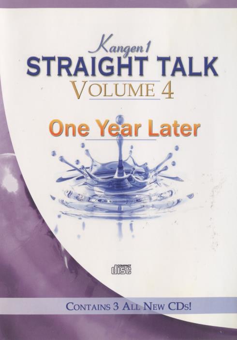Kangen 1: Straight Talk: One Year Later Volume 4 3-Disc Set